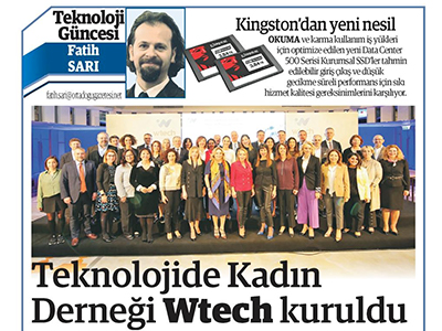 Teknolojide Kadın Derneği (Wtech) Kuruldu