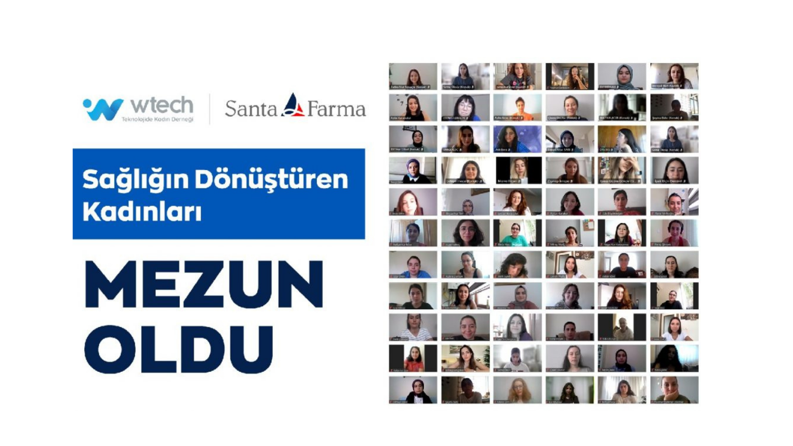 ‘‘Sağlığın Dönüştüren Kadınları” Mezun Oldular