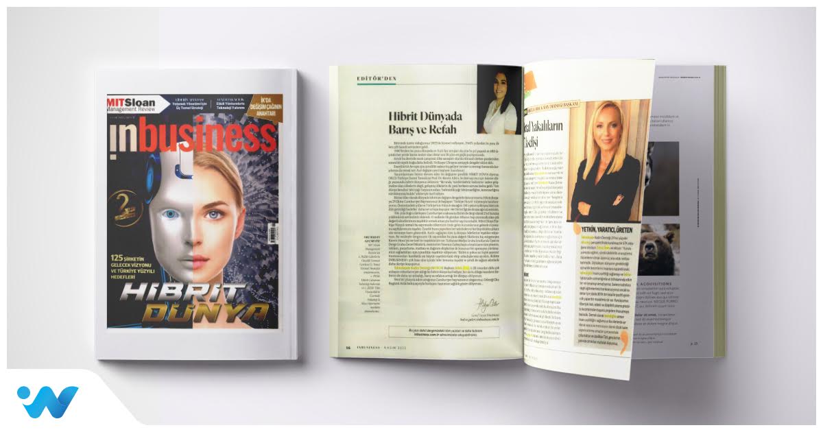 Zehra Öney Inbusiness Dergisi’nin Kasım Ayı Sayısında! 📰